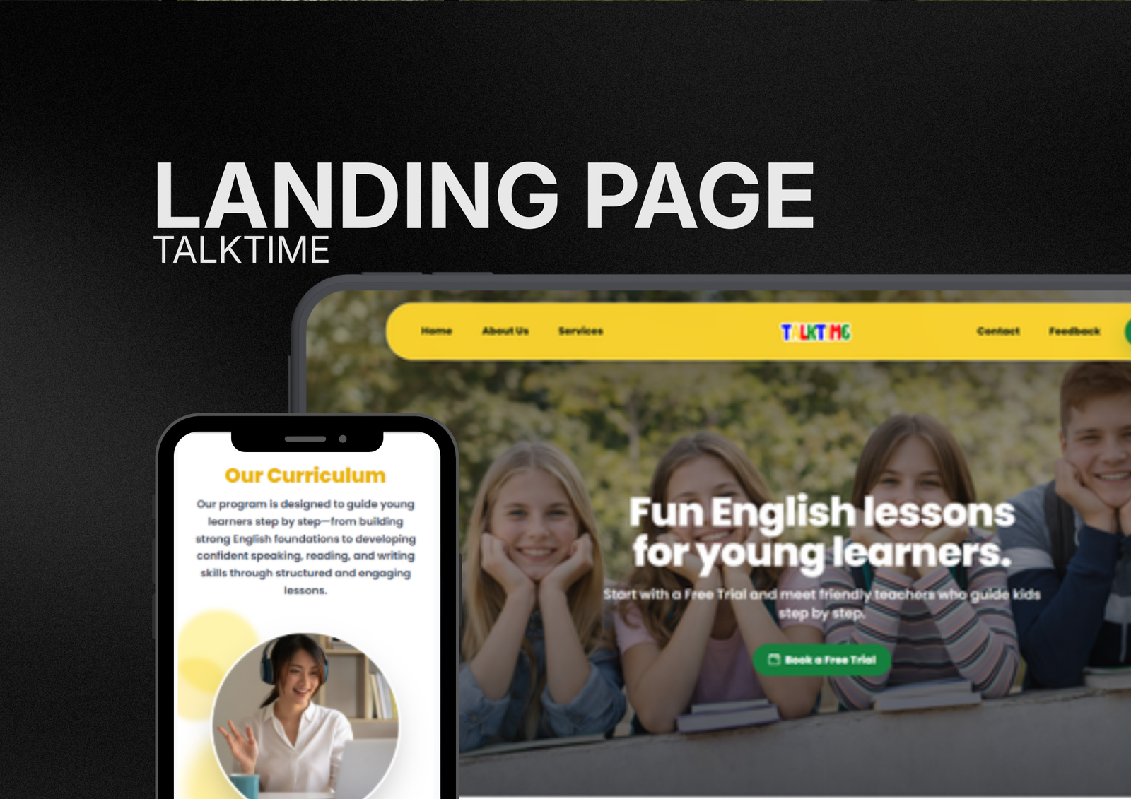 Student brand website project